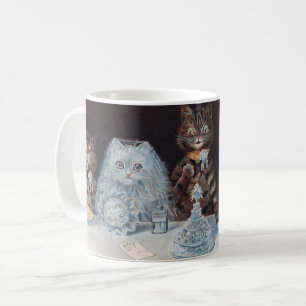 Cat Wedding, Marriage, Bride, Louis Wain Coffee Mug