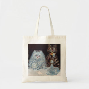 Cat Wedding, Marriage, Bride, Louis Wain Tote Bag