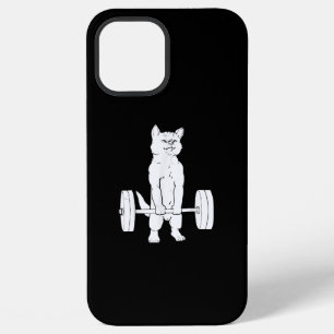 Cat Weightlifting And Gym iPhone 12 Pro Max Case