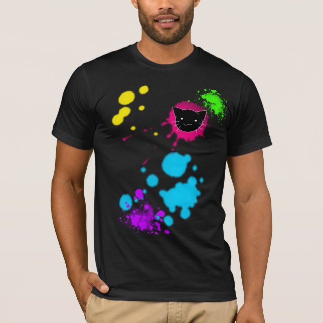 CAT WENT SPLAT T-Shirt (Front)