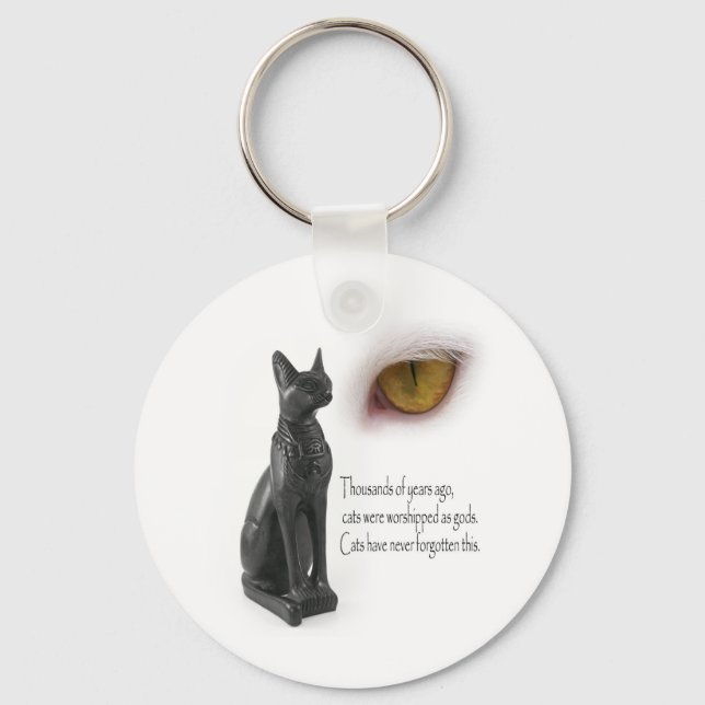Cat Were Gods Key Ring (Front)