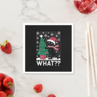 Cat What Funny Black Cat Pushing Christmas Tree