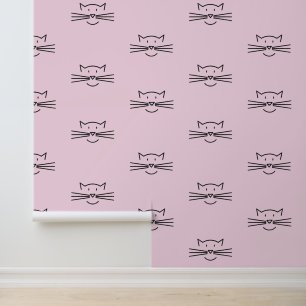 Cat Whiskers Design Wallpaper