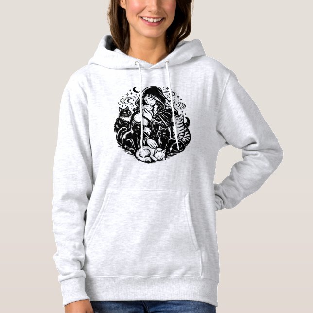 cat whisperer 2026 hoodie (Front)