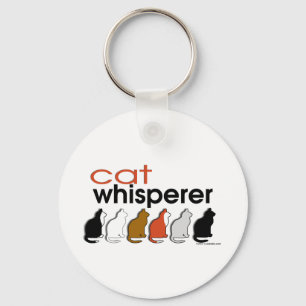 Cat Whisperer Key Ring