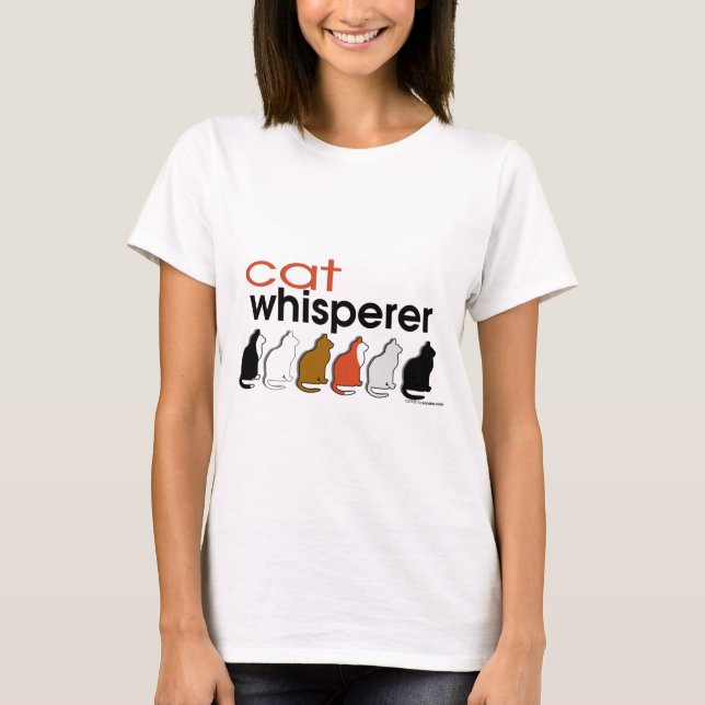 Cat Whisperer T-Shirt (Front)