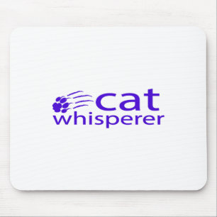 Cat Whisperer T Shirt Gift For Cat Lovers For Men Mouse Mat