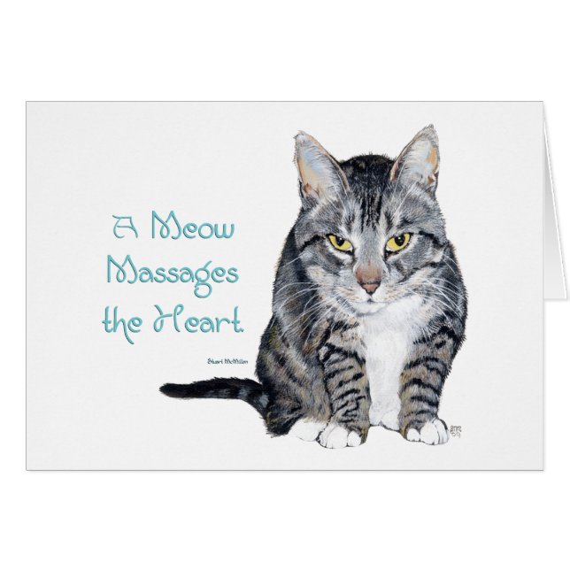 Cat Wisdom - Meows (Front Horizontal)