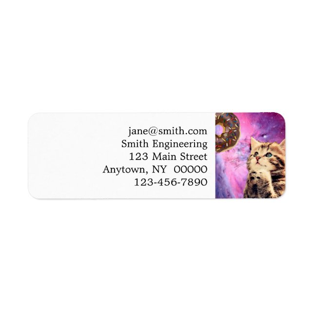 Cat wishing doughnut (Front)