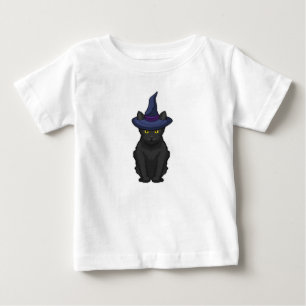 Cat Witch Baby T-Shirt