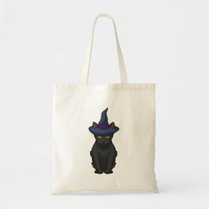 Cat Witch Tote Bag