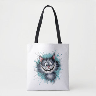 Cat with a smile. tote bag