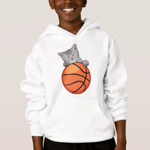 Cat with Basketball