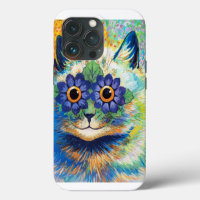 Cat with Flower Eyes | Louis Wain |