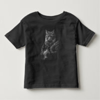 Cat with leather Jacket playing electric guitar 