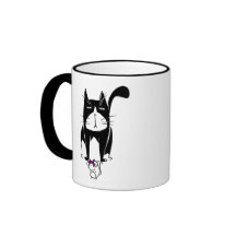 Cat with Mouse Present