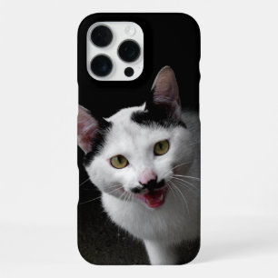 Cat with Moustache iPhone 16 Pro Max Case