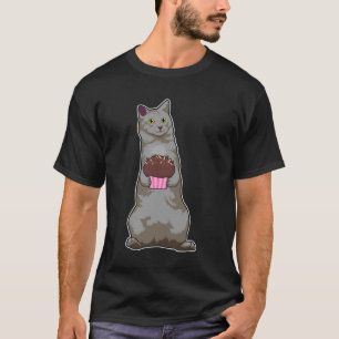 Cat with Muffin T-Shirt
