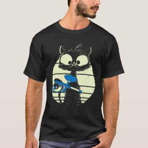 Cat With Paintball Mask Paintball Cat Cute Cat 1 T-Shirt