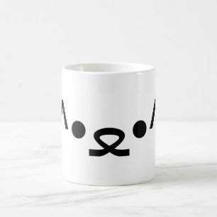 Cat With Paws Emoticon ฅ^•ﻌ•^ฅ Japanese Kaomoji Coffee Mug