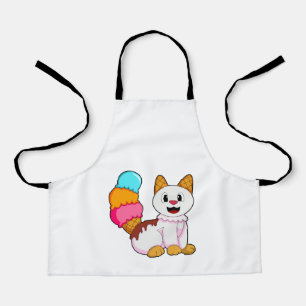 Cat with Popsicle Apron
