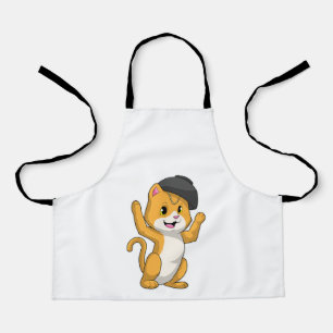 Cat with Ramen Bowl Apron