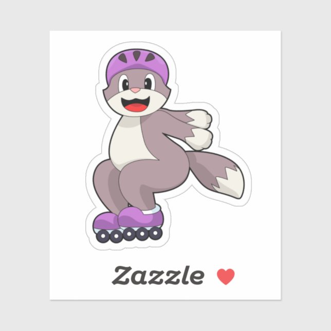 Cat with Roller skates (Sheet)