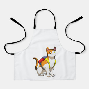 Cat with Satchel Apron
