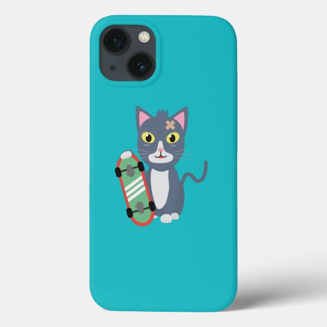 Cat with skateboard Case-Mate iPhone case (Back)