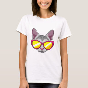 Cat with Sunglasses T-Shirt