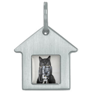 Cat with the camera - Pet Tag