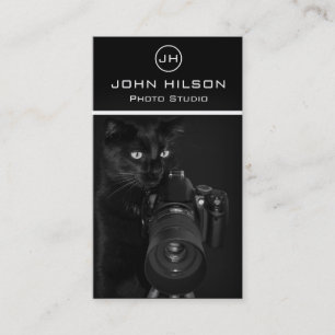 Cat with the Camera - Photographer Business Card