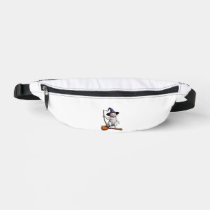 Cat Wizard Halloween Witch Mystical Cat Lovers Bum Bags