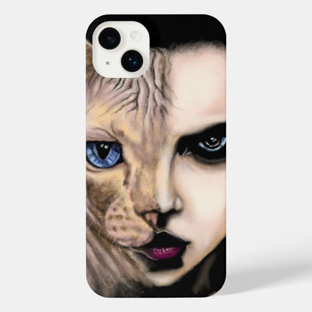 Cat Woman iPhone Case (Back)