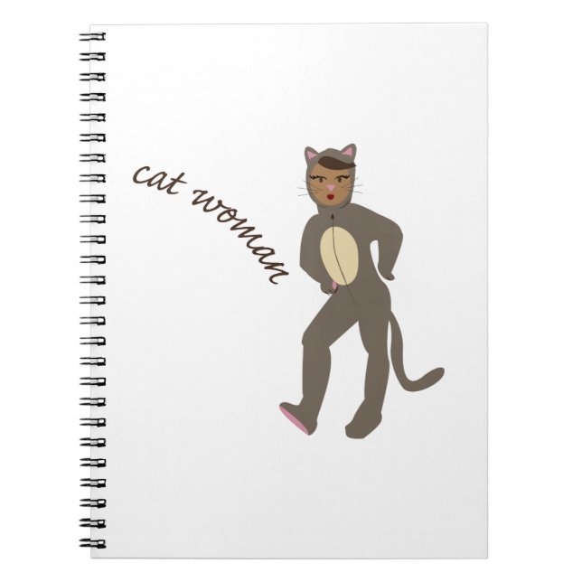 Cat Woman Notebook (Front)
