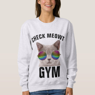 CAT WORKOUT GYM CLOTHING, Sweatshirts & Y-Shirts