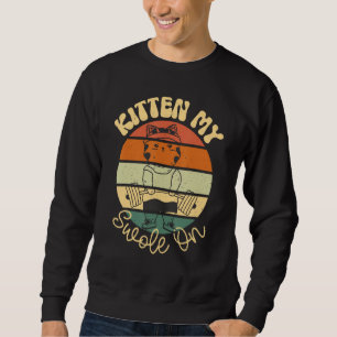 Cat Workout Weight Lifting Funny Fitness Kitten My Sweatshirt