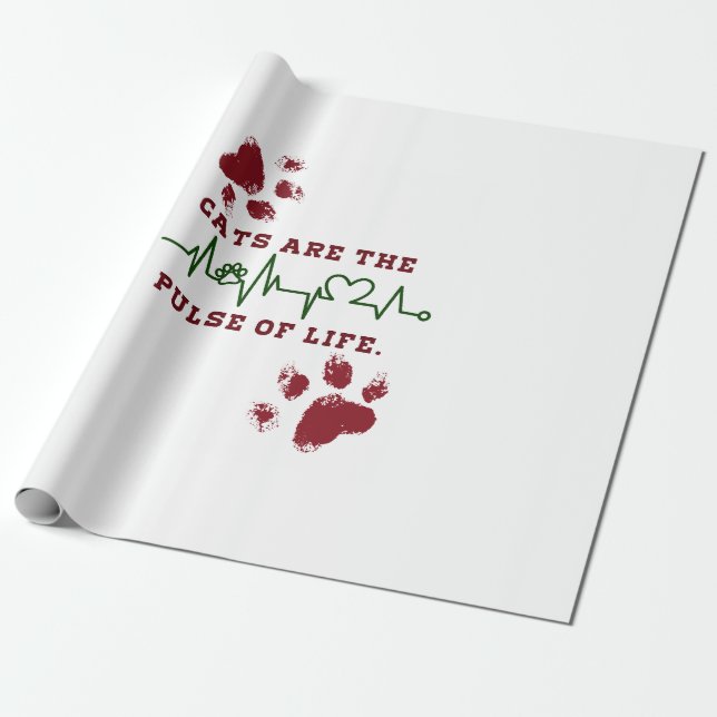 Cat Wrapping Paper (Unrolled)