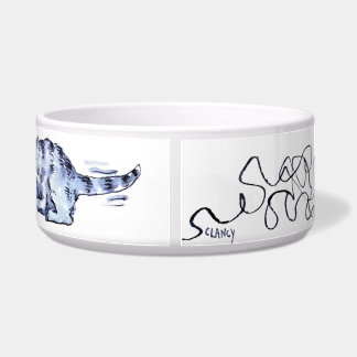 Cat Yarn Ceramic Pet Bowl