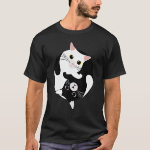 Cat Yin yang T-Shirt
