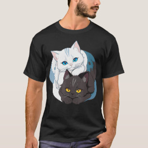 Cat Yin Yang  T-Shirt