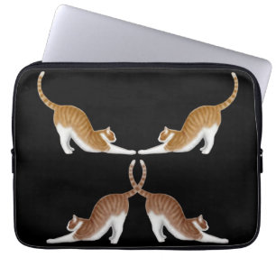 Cat Yoga Electronics Bag