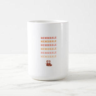 Cat Yoga Meditation Stress Relief Inhale Exhale Coffee Mug