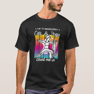 Cat Yoga Pose Yoga Time T-Shirt