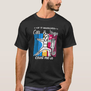 Cat Yoga Pose Yoga Time T-Shirt