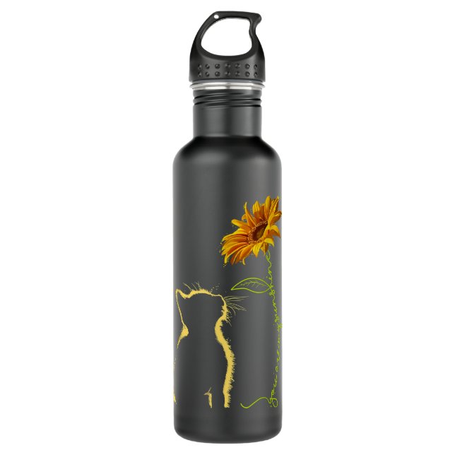 Cat You Are My Sunshine Cats  710 Ml Water Bottle (Front)