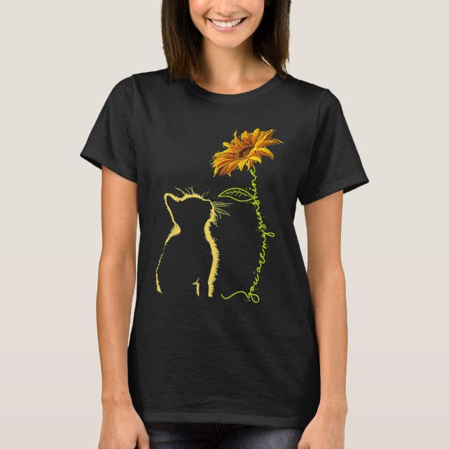 Cat You Are My Sunshine  Cats T-Shirt (Front)