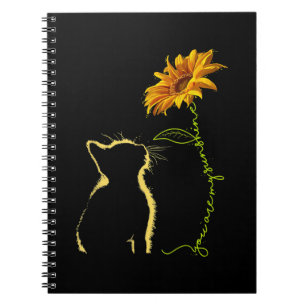 Cat You Are My Sunshine Cats T-Shirt Notebook