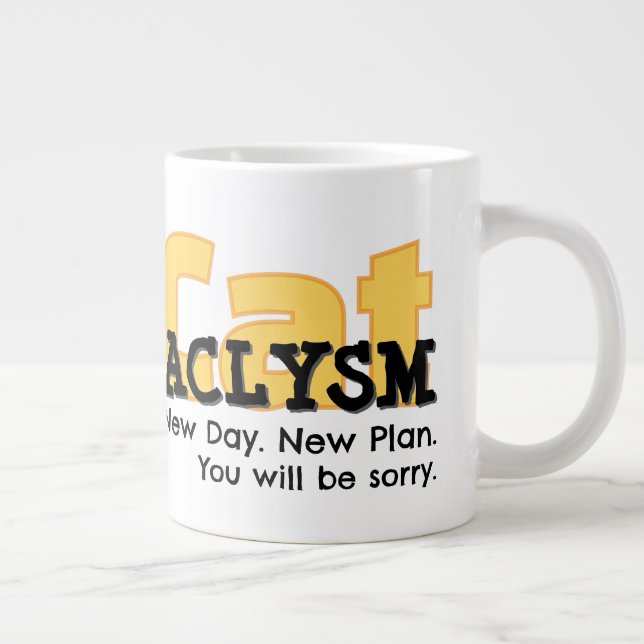 CatAclysm | No Regrets C. Posse Specialty Mug (Right)