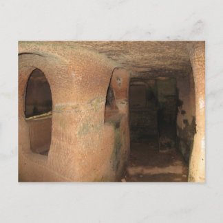 Catacombs in Malta Postcard